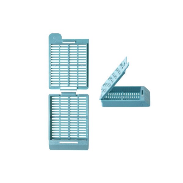 Taped Tissue Cassettes, aqua